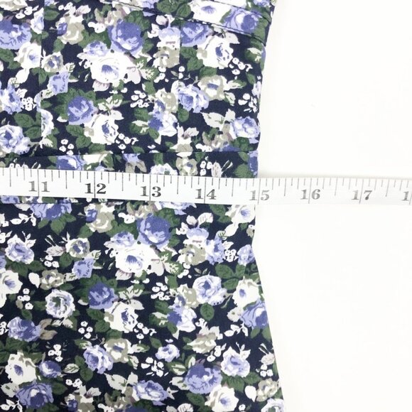 NWT Oasis Ditsy Micro Floral Print Spaghetti Strap Pencil Dress. Size US 8 - Picture 10 of 14